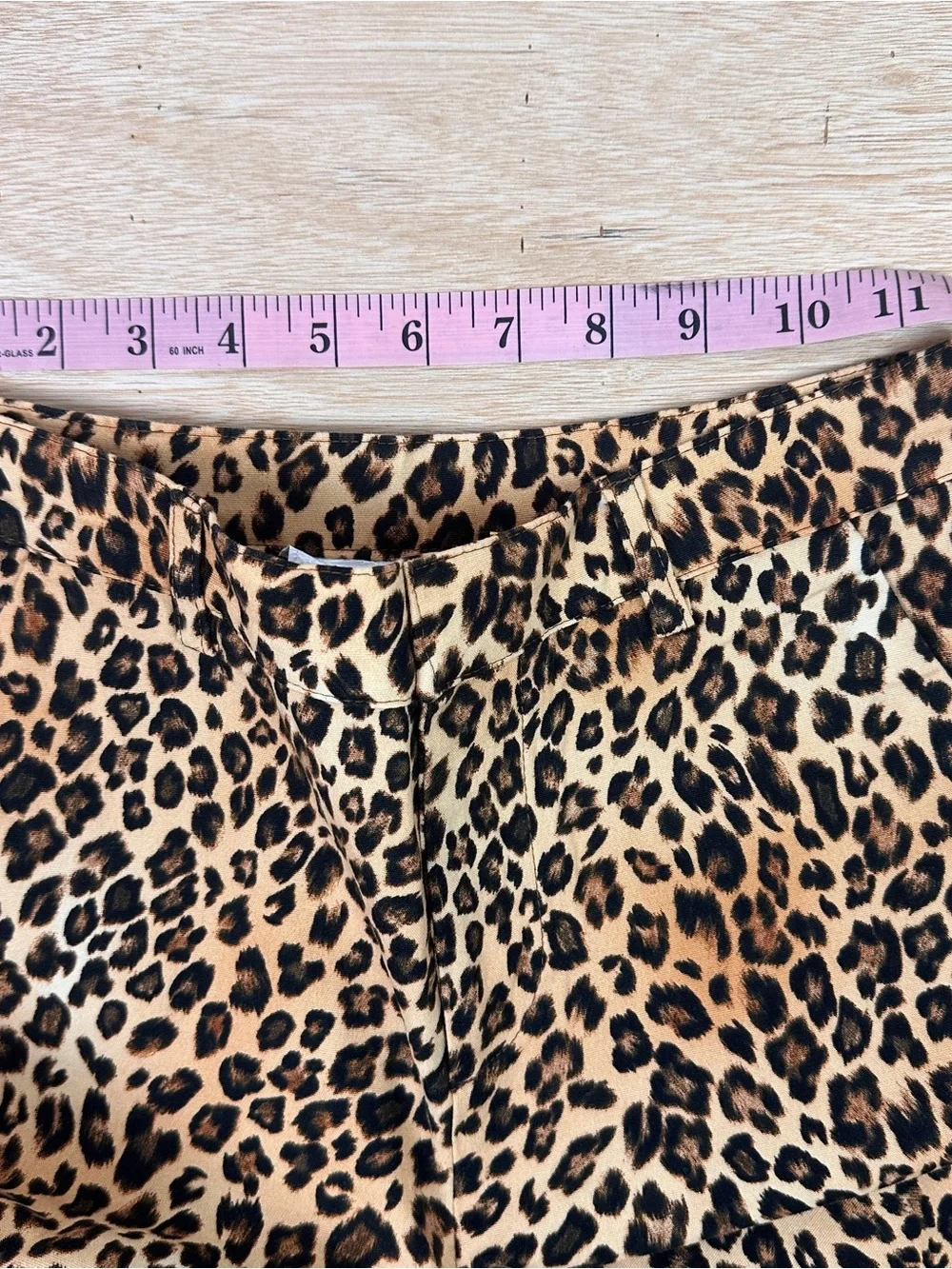 Caroline Bosmans Girls Leopard Print Kids Trouser Pants